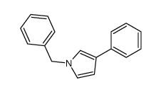 1-benzyl-3-phenylpyrrole结构式