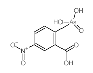 Benzoic acid,2-arsonoyl-5-nitro- structure