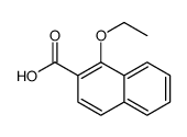 1-ethoxynaphthalene-2-carboxylic acid structure