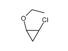 (1R,2R)-1-chloro-2-ethoxycyclopropane结构式