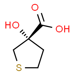 3-Thiophenecarboxylic acid, tetrahydro-3-hydroxy-, (3S)- (9CI) picture