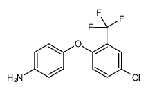 4-[4-chloro-2-(trifluoromethyl)phenoxy]aniline Structure