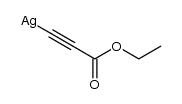 ethyl 3-propiolate silver salt Structure