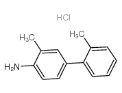 盐酸3,2’-二甲基-4-氨联苯结构式