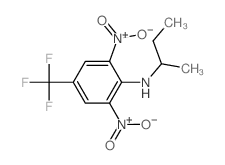 Benzenamine,N-(1-methylpropyl)-2,6-dinitro-4-(trifluoromethyl)- Structure