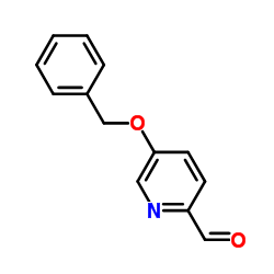 5-(Benzyloxy)-2-pyridinecarbaldehyde structure