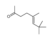 5,7,7-trimethyloct-5-en-2-one结构式