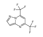 5,7-bis(trifluoromethyl)pyrazolo[1,5-a]pyrimidine Structure