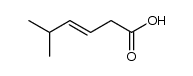 (E)-5-methyl-hex-3-enoic acid结构式