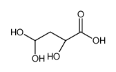 (2S)-2,4,4-trihydroxybutanoic acid结构式