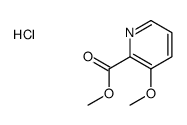 methyl 3-methoxypyridine-2-carboxylate,hydrochloride Structure