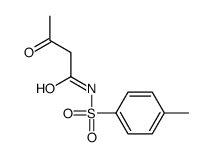N-(4-methylphenyl)sulfonyl-3-oxobutanamide Structure
