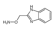 (9ci)-2-[(氨基氧基)甲基]-1H-苯并咪唑结构式
