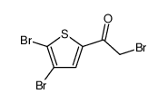 2-bromo-1-(4,5-dibromothiophen-2-yl)ethanone Structure