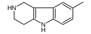 2,3,4,5-TETRAHYDRO-8-METHYL-1H-PYRIDO[4,3-B]INDOLE structure