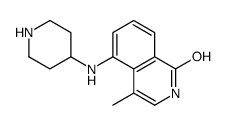 4-methyl-5-(piperidin-4-ylamino)-2H-isoquinolin-1-one结构式