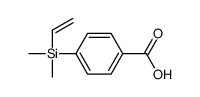 4-[ethenyl(dimethyl)silyl]benzoic acid结构式
