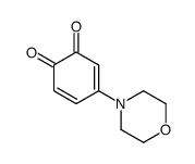 4-morpholin-4-ylcyclohexa-3,5-diene-1,2-dione结构式