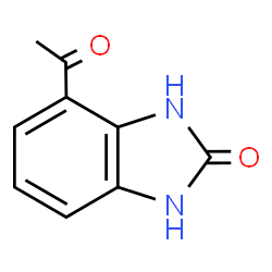 2H-Benzimidazol-2-one,4-acetyl-1,3-dihydro-(9CI)结构式