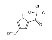4-formyl-2-(trichloroacetyl)pyrrole Structure