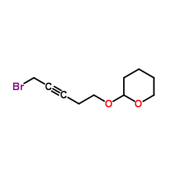 2-(5-bromopent-3-ynyloxy)tetrahydro-2H-pyran picture