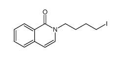 2-(4-iodobutyl)isoquinolin-1(2H)-one Structure