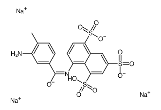 trisodium 8-[(3-amino-4-methylbenzoyl)amino]naphthalene-1,3,5-trisulphonate picture