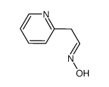 2-Pyridineacetaldehyde,oxime(9CI) structure