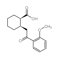 CIS-2-[2-(2-METHOXYPHENYL)-2-OXOETHYL]CYCLOHEXANE-1-CARBOXYLIC ACID结构式