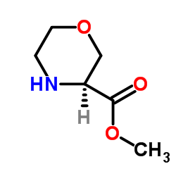 S-3-甲酸甲酯吗啉结构式