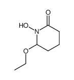 1-hydroxy-6-ethoxy-2-piperidone结构式