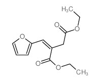 diethyl (2E)-2-(2-furylmethylidene)butanedioate Structure