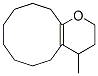 3,4,5,6,7,8,9,10,11,12-Decahydro-4-methyl-2H-cyclodeca[b]pyran structure