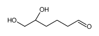 (5S)-5,6-dihydroxyhexanal Structure