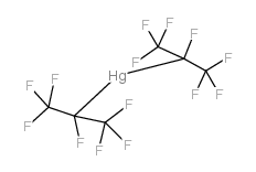 bis(1,1,1,2,3,3,3-heptafluoropropan-2-yl)mercury Structure