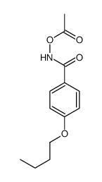 [(4-butoxybenzoyl)amino] acetate Structure