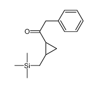 2-phenyl-1-[2-(trimethylsilylmethyl)cyclopropyl]ethanone结构式