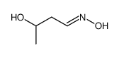3-hydroxy-butyraldehyde-oxime结构式