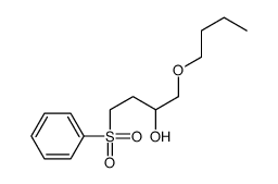 4-(benzenesulfonyl)-1-butoxybutan-2-ol Structure