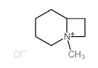 1-Methyl-1.lambda.~5~-azabicyclo[4.2.0]octane结构式