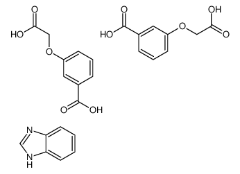 1H-benzimidazole,3-(carboxymethoxy)benzoic acid结构式