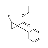 ethyl 2-fluoro-1-phenylcyclopropane-1-carboxylate Structure