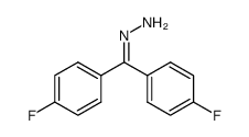 4,4'-difluorobenzophenone hydrazone结构式