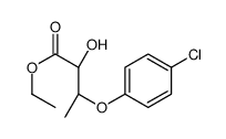 ethyl (2S,3R)-3-(4-chlorophenoxy)-2-hydroxybutanoate Structure
