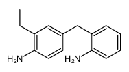 4-[(2-aminophenyl)methyl]-2-ethylaniline结构式