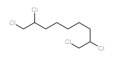 1,2,8,9-tetrachlorononane Structure
