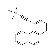 4-ethynyltrimethylsilyl-phenanthrene结构式