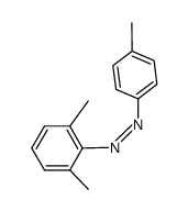 syn-2,4',6-Trimethylazobenzene Structure