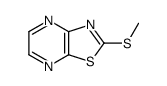 2-(Methylthio)thiazolo[4,5-b]pyrazine结构式