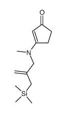 3--2-propenyl>-amino>cyclopent-2-enone Structure